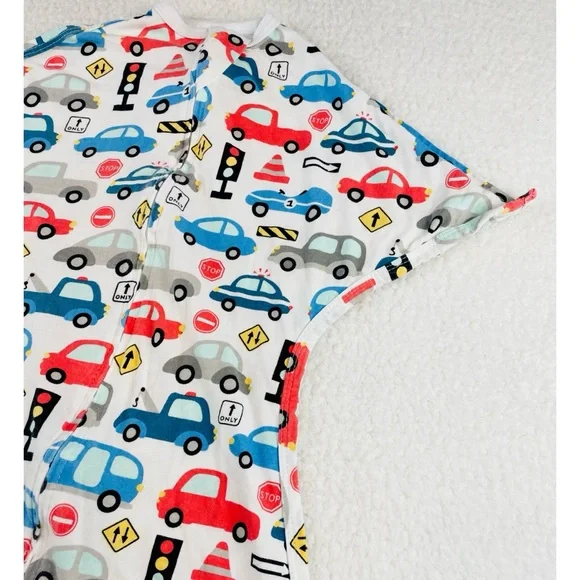 SLEEPING BABY • White/Multi Busy Town Zipadee-Zip Swaddle Transition Sleep Sack - Picture 7 of 13